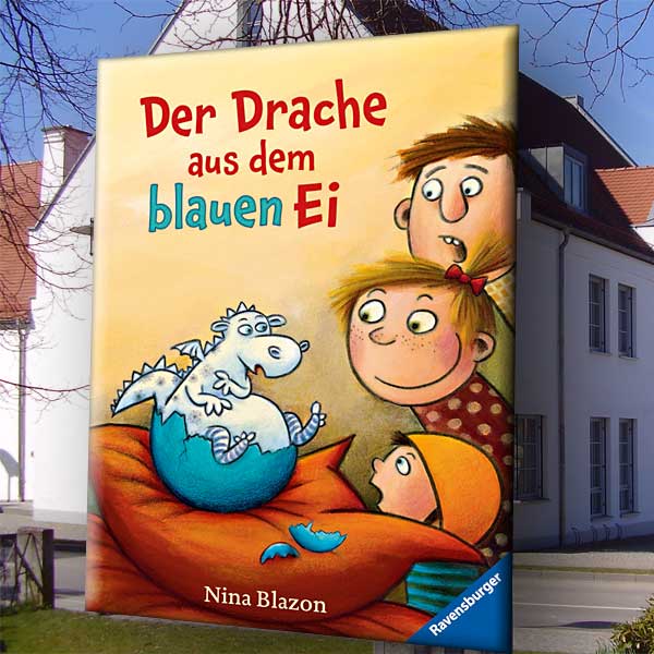 Autorenlesung für Kinder mit Nina Blazon: Der Drache aus dem blauen Ei